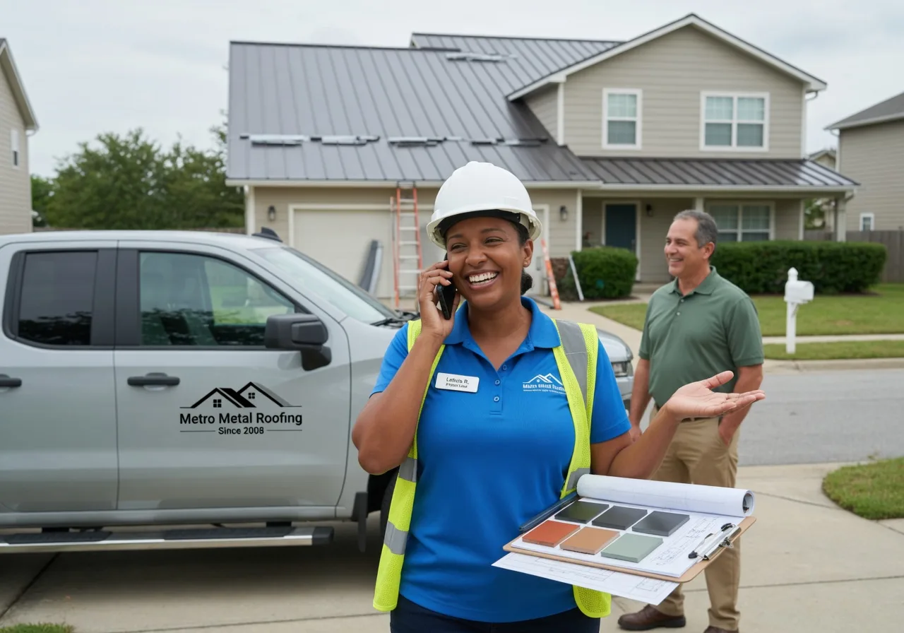 Storm Damage Metal Roof Repair in Harborcreek, PA